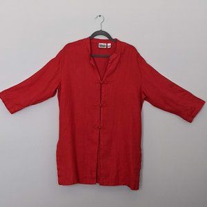 CHICO'S Design Mandarin Jacket/Tunic